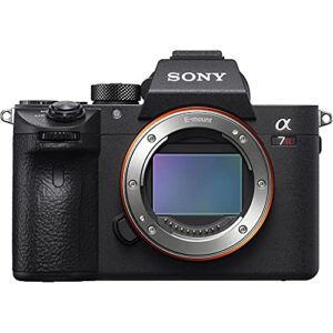 Sony a7R IIIA Mirrorless Camera (ILCE7RM3A/B) FE 28-70mm Lens + 64GB Memory Card + Filter Kit + Wide Angle Lens + Telephoto Lens + Color Filter Kit + Bag + NP-FZ100 Compatible Battery + More
