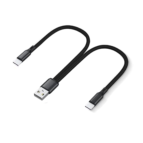 EROE Dual USB C Charging Cable Multi USB Charge Cable 2 in 1 Type C Multiple Charging Cord with Dual Type-C Connectors for Most Phones & Tablets…