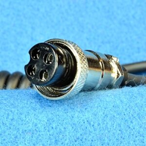 Replacement stock MIC/Microphone for 4 pin Cobra CB Radio - Workman DM507-4