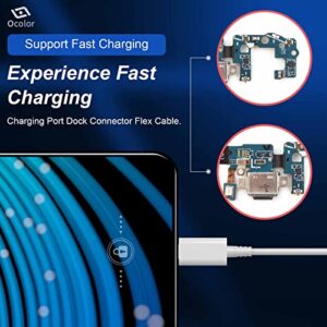 OCOLOR Charging Port Replacement for Samsung Galaxy S9 G960U 5.8" USB Charger Port Dock Connector Board Flex Cable Galaxy S9 Type C Headphone Microphone Port with Tools(Not for Galaxy S9 Plus 6.2")