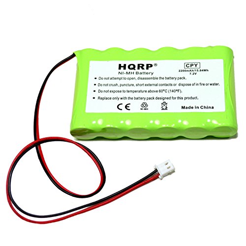 HQRP Battery 2200mAh Compatible with Ademco Honeywell Lynx LYNXRCHKITHC LYNXRCHKIT-HC K5109 781410403291 55026089 WALYNX-RCHB-SC WALYNXRCHBSC LYNXRCHKIT-SC Replacement