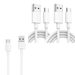 usb c cable [3-pack, 6.6ft] type c charger fast charging cable, usb c charging cable for ipad pro 12.9/11 galaxy s10 s9 plus, note 10 9 lg, type c charger