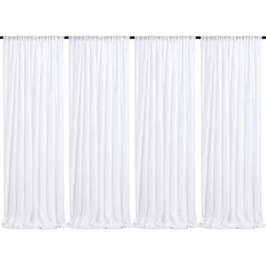 white sequin backdrop curtain 4 pack 2ft x 8ft backdrop birthday party backdrop wedding ceremony background