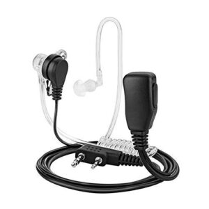 baofeng air acoustic tube earpiece throat mic air tube earpiece headset for baofeng uv5r bf-888s