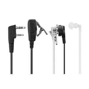 Baofeng Air Acoustic Tube Earpiece Throat Mic Air Tube Earpiece Headset for Baofeng UV5R BF-888s