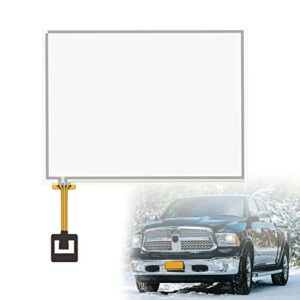 touch screen glass digitizer 8.4 inches, replacement for chrysler & dodge 2011-2020 journey, 2011-2014 charger & 300, upgraded rb5 re2 radio