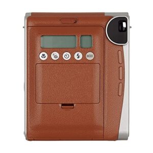 Digital Camera Mini 90 Neo Classic Camera Instant Cameras Black/Brown Digital Camera Photography (Size : Camera, Color : Brown)