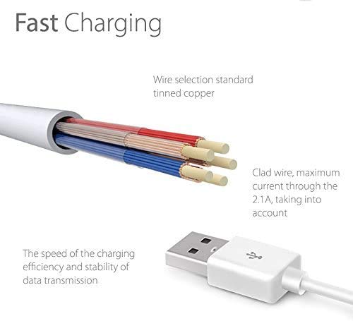 [Apple MFi Certified] 30-Pin to USB Cable for iPhone 4 Charging and Sync Data Connector Support for iPhone 4 4s, iPhone 3G 3GS, iPad 3 2 1,iPod Classic iPod Touch iPod Nano