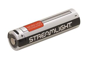 streamlight 22104 sl-b26 usb rechargeable lithium ion battery 3.7v 2600mah x series dual fuel flashlights, 2-pack