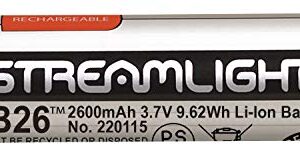 Streamlight 22104 SL-B26 USB Rechargeable Lithium Ion Battery 3.7V 2600mAh X Series Dual Fuel Flashlights, 2-Pack