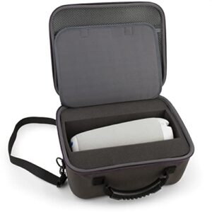 casematix carrying case compatible with meeting owl pro and owl camera 360 video conference room accessories