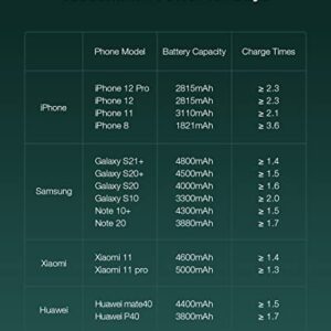 EnergyCell Portable Charger,20W PD&QC 3.0 10000mAh Slimmest Fast Charging Power Bank with USB C Input/Output Battery Pack Compatible with iPhone 12/X/XR Samsung S20/S10 and More