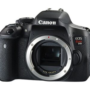 Canon EOS Rebel T6i Digital SLR (Body Only) - Wi-Fi Enabled