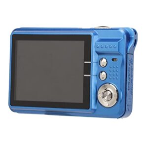digital camera, 4k antishake vlogging camera for filming (blue)