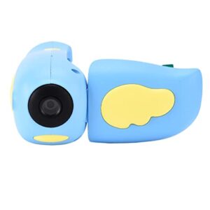 children camera, 2 inch color screen hd children digital camera kids birthday gift camera, cute kids camera with anti lost rope, usb charging camera for girls boys birthday gifts(blue)