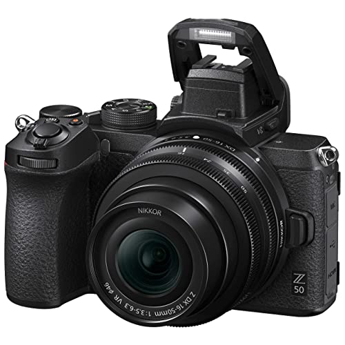 COMMANDER OPTICS Bundle for Z50 Mirrorless Camera with NIKKOR Z DX 16-50mm f/3.5-6.3 VR and Z DX 50-250mm f/4.5-6.3 VR Lens + Accessories