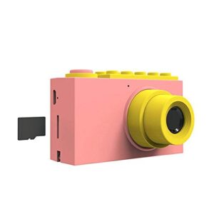 children’s camera digital waterproof camera video toy kids cartoon mini fun cute camera outdoor photography kids (color : pink)