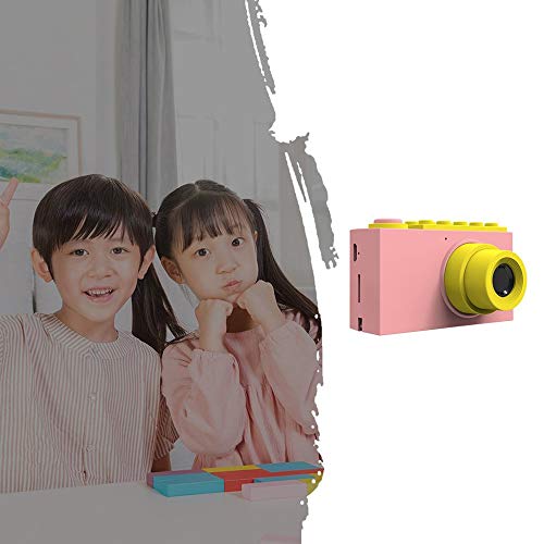 Children's Camera Digital Waterproof Camera Video Toy Kids Cartoon Mini Fun Cute Camera Outdoor Photography kids (Color : Pink)