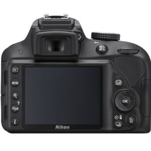 Nikon D3300 24.2 MP CMOS Digital SLR with Auto Focus-S DX Nikkor 18-55mm f/3.5-5.6G VR II Zoom Lens (Black)