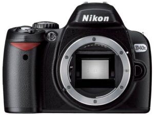 nikon d40x 10.2mp digital slr camera (body only)