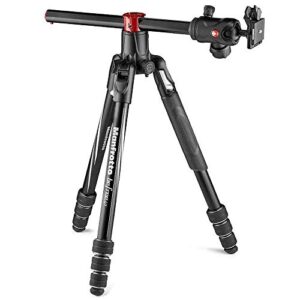 manfrotto befree gt xpro 4-section aluminum travel tripod with mh496 ball head