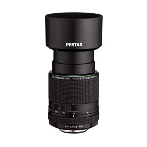 Pentax K-3 Mark III APS-C-Format DSLR Camera Body, Black - with HD DA 55-300mm f/4.5-6.3 ED PLM WR RE Telephoto Zoom Lens
