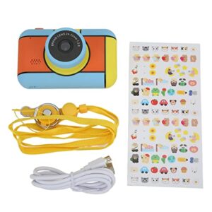 01 02 015 mini children camera, abs + silicone kids selfie camera for outdoor game for gift