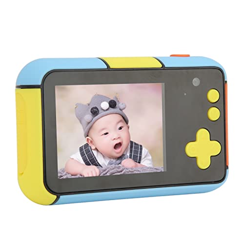 01 02 015 Mini Children Camera, ABS + Silicone Kids Selfie Camera for Outdoor Game for Gift