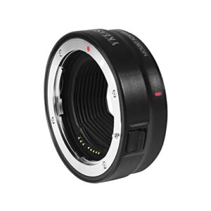 lens adapter electronic autofocus conversion ring compatible with canon ef/ef-s lenses and canon mirrorless digital cameras eos r r5 r6 r7 r10 rp c70 series cameras