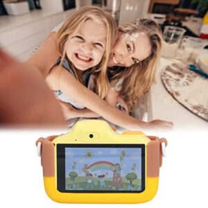 Digital Camera, 3.0in Screen Face Recognition Kids Camera One Key Intelligent Operation Touch Screen for Children's Growth