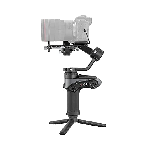 ZHIYUN WEEBILL 2 Pro, 3-Axis Gimbal Stabilizer for DSLR and Mirrorless Camera for Nikon Sony Panasonic Canon Fuji Blackmagic 6K 4K, 2.88” Full-Color Touchscreen, Vertical Shooting, Black