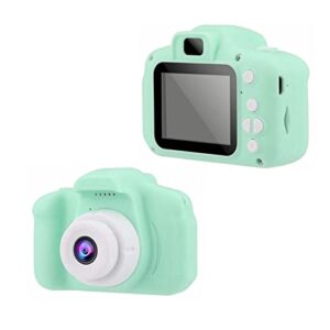 xbkplo child’s digital camera,digital camera for kids, 1080p fhd kids digital video camera child camera for 3-10 years boys girls gift (green)