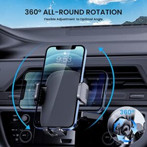 Phone Mount for Car Phone Holder Mount Upgraded Metal CD Slot Phone Holder Car Cell Phone Holder Car Thick Cases Friendly iPhone Holder for Car Phone Mount for CD Player Compatible with All Smartphone