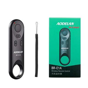 AODELAN Wireless Shutter Release for Canon EOS M50,M50 Mark II,M6 Mark II,6D Mark II,T7i,77D,SL2,SL3(EOS 250D),90D,200D,EOS R,800D,Replace Canon BR-E1 Remote Control