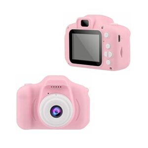 xbkplo child’s digital camera,digital camera for kids, 1080p fhd kids digital video camera child camera for 3-10 years boys girls gift (pink)