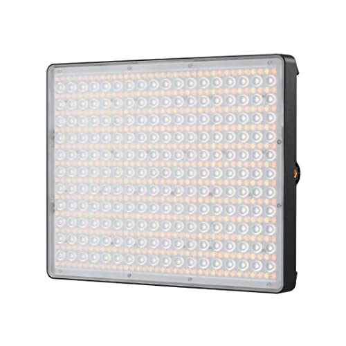 Aputure Amaran P60C RGBWW Video Panel Light,Color Temperature 2500K-7500K,60W,CRI95+/TLCI 96+,5900lux@1m,10 Light Effects,with Softbox,Support App