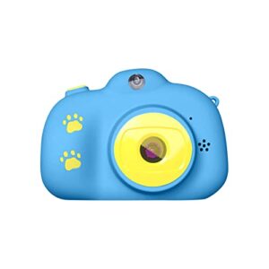2.0-inch cartoon digital camera hd 1080p anti-fall front and rear dual head camera children’s photo toy birthday gift