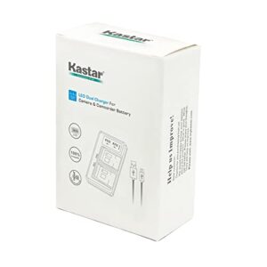 Kastar 3-Pack Battery and LTD2 USB Charger Replacement for Kodak LB-060 LB060 Battery, Kodak PixPro AZ525, PixPro AZ526, PixPro AZ527, PixPro AZ528 Digital Camera, Minolta MN53Z 16MP FHD Bridge Camera