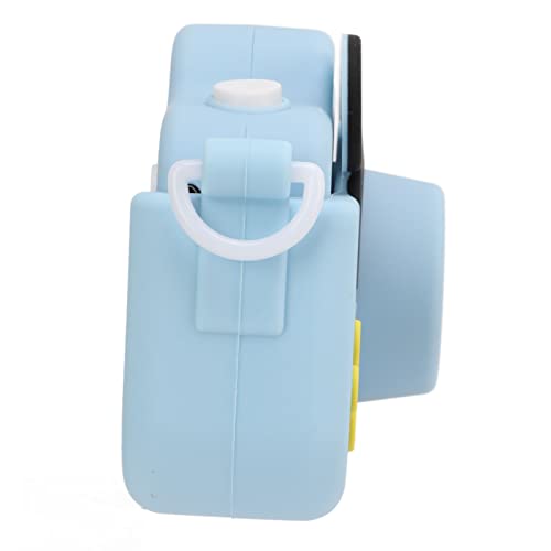 01 02 015 Kids Cartoon Camera Toy, ABS Kids Photo Video Camera 2 Inch Screen for Gifts(Sky Blue)
