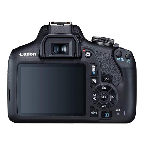 Canon EOS 2000D / Rebel T7 Digital SLR Camera Body w/Canon EF-S 18-55mm f/3.5-5.6 Lens 3 Lens DSLR Kit Bundled with Complete Accessory Bundle + 64GB + Flash + Case & More - International Model