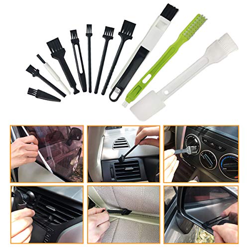 Computer Cleaning Kit, 19 in 1 Multi-Purpose Brushes Anti Static Brushes Clothes for Computer Printer Car Player Window