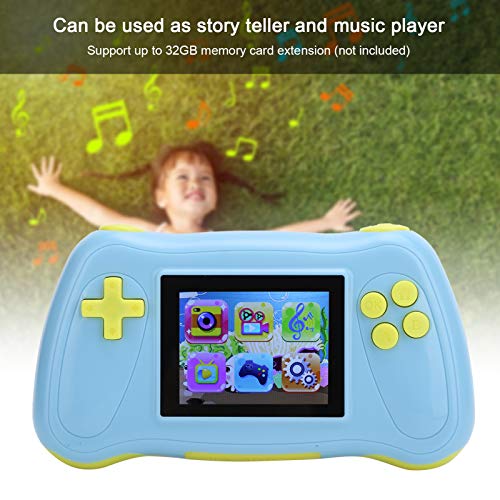 Digital Camera Toy, Battery Powered Children Camera 2.4 Inch for Story Teller for Music Player(blue)