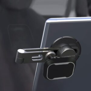 topabyte tesla model 3/y phone holder magnetic phone mount for screen 2016-2022 tesla accessories invisible foldaway
