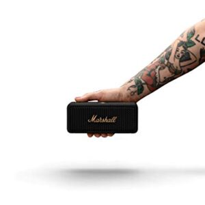 Marshall Emberton Bluetooth Portable Speaker - Black & Brass