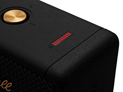 Marshall Emberton Bluetooth Portable Speaker - Black & Brass