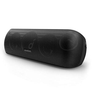 soundcore motion+ bluetooth speaker with hi-res 30w audio, bassup, wireless , app, custom eq, 12h playtime, waterproof, usb-c, for home office