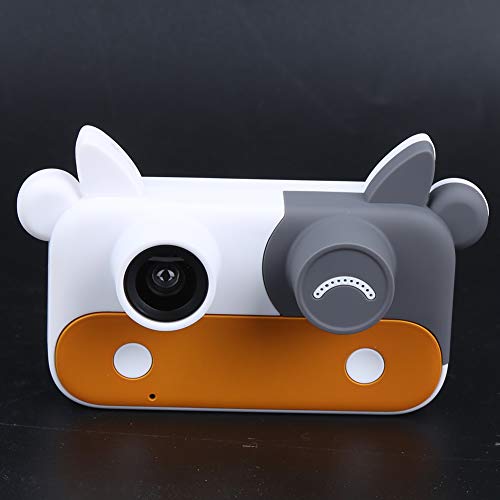 Worii 400Mah Battery Strong Endurance Capacity Mini Children Camera 9 Kinds Special Effects Cow Children Camera Fun Camera Specially Designed for Children Good Gifts(Brown)