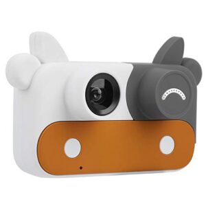 vingvo taidda- strong endurance capacity 9 kinds special effects mini children camera large capacity endurance cow children camera fun camera specially designed for childrenbrown