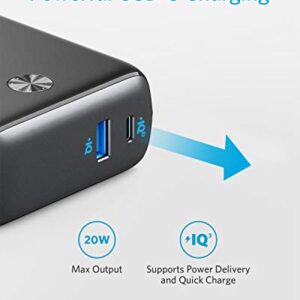 Anker PowerCore Fusion 10000, 20W USB-C Portable Charger 10000mAh 2-in-1 with Power Delivery Wall Charger for iPhone14/13/12 Series, iPad, Samsung, Pixel and More