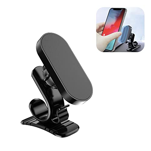 KIFIDAN Car Magnetic Phone Mount Car Navigation Mount Strong Magnet Universal Car Mount with Dashboard 360° Rotation for All Phones and Tablets [2 Strong Magnets]